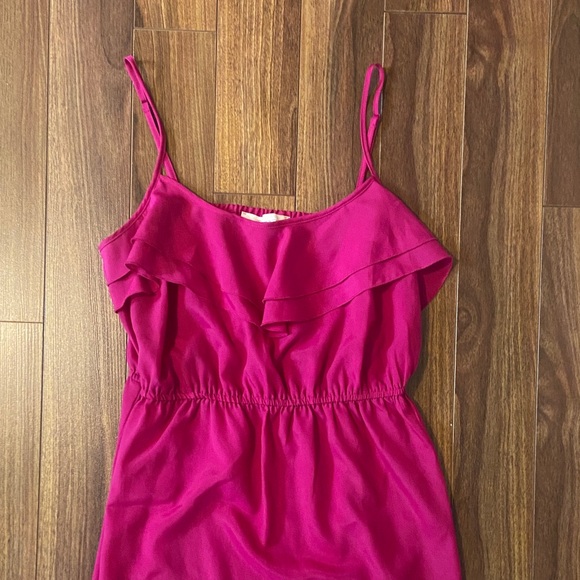Forever 21 Fuchsia Ruffle Mini Dress - Picture 3 of 5